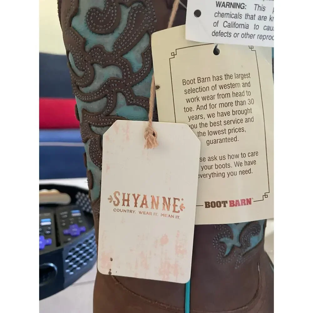 Shyanne cowboy boots Size 7.5 - Picture 12 of 14